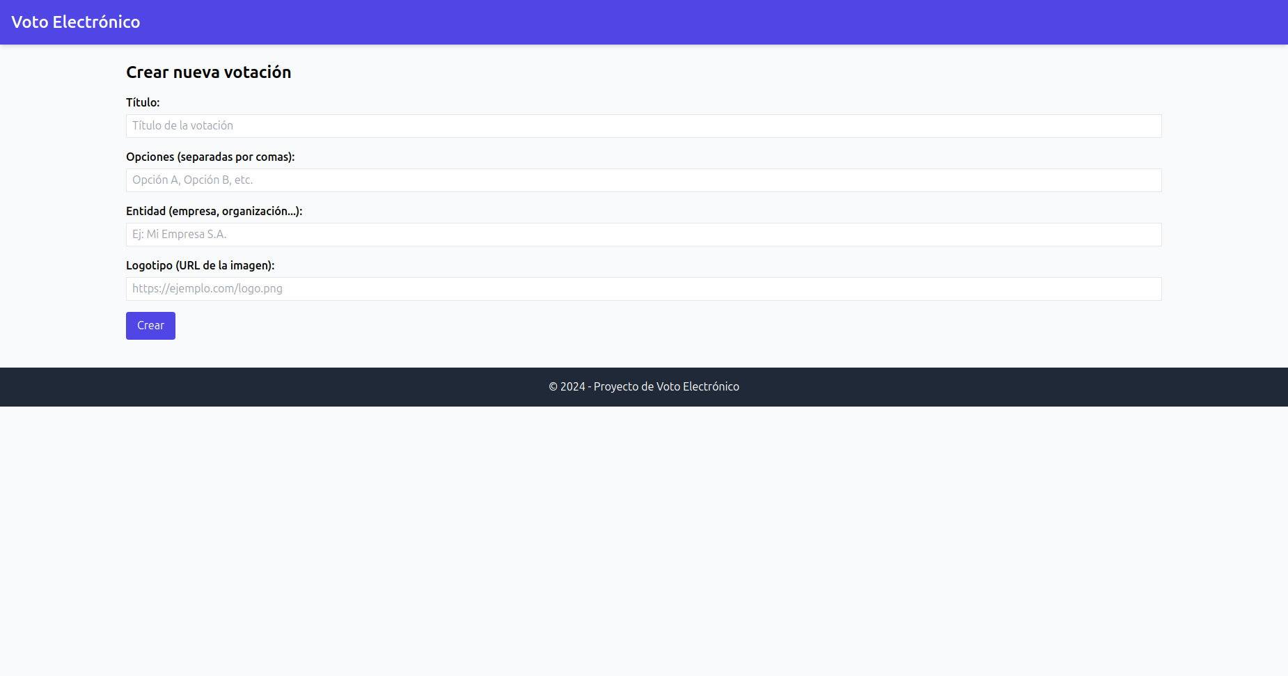 Create votation